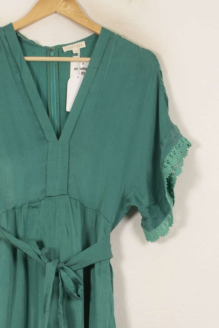 Robe Longue Verte - Taille L/40 de la marque Louise Misha | PARAD59352 - Vendu par Paradigme - Image 3