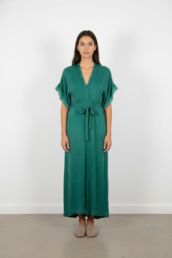 Robe Longue Verte - Taille L/40
