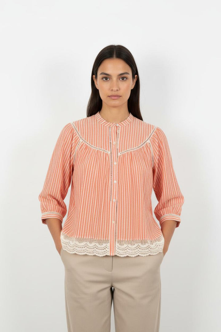 Blouse Rose et Blanche - Taille S/36