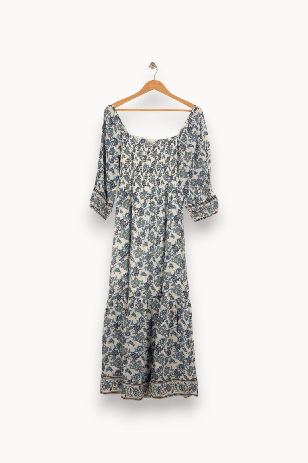 Robe Longue Blanche et Bleue - Taille S/36 de la marque Louise Misha | PARAD59367 - Vendu par Paradigme - Image 4