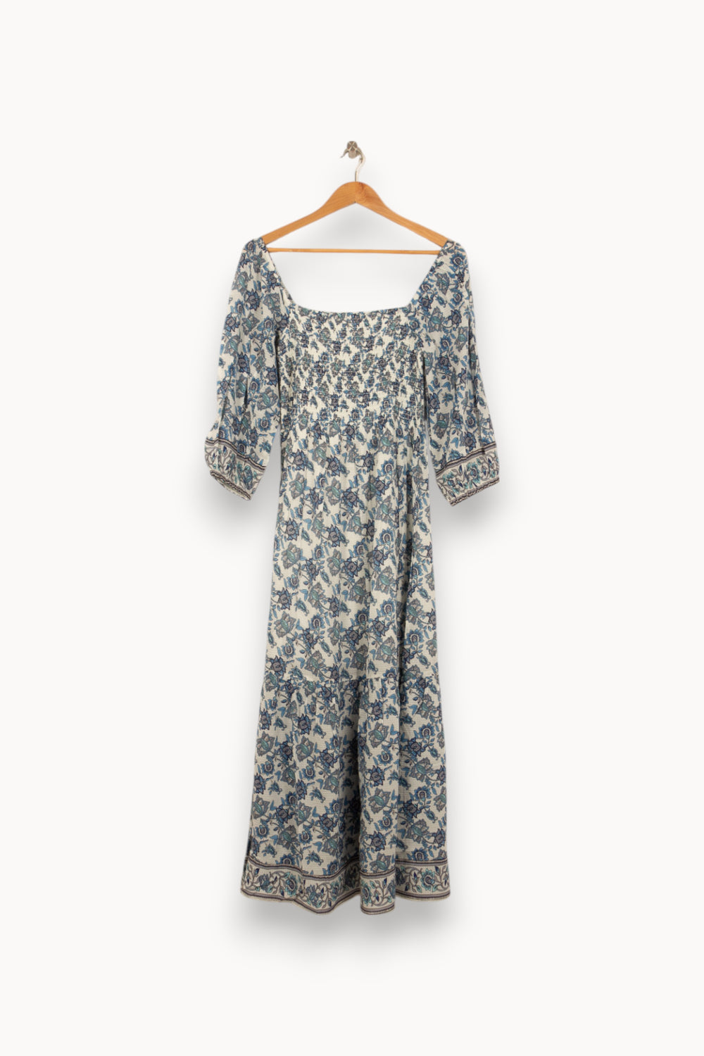 Robe Longue Blanche et Bleue - Taille S/36 de la marque Louise Misha | PARAD59367 - Vendu par Paradigme - Image 2
