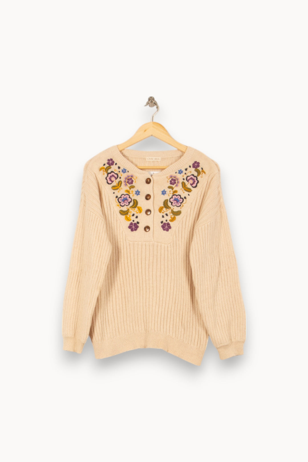 Cardigan Beige - Taille S/36 de la marque Louise Misha | PARAD59370 - Vendu par Paradigme - Image 2