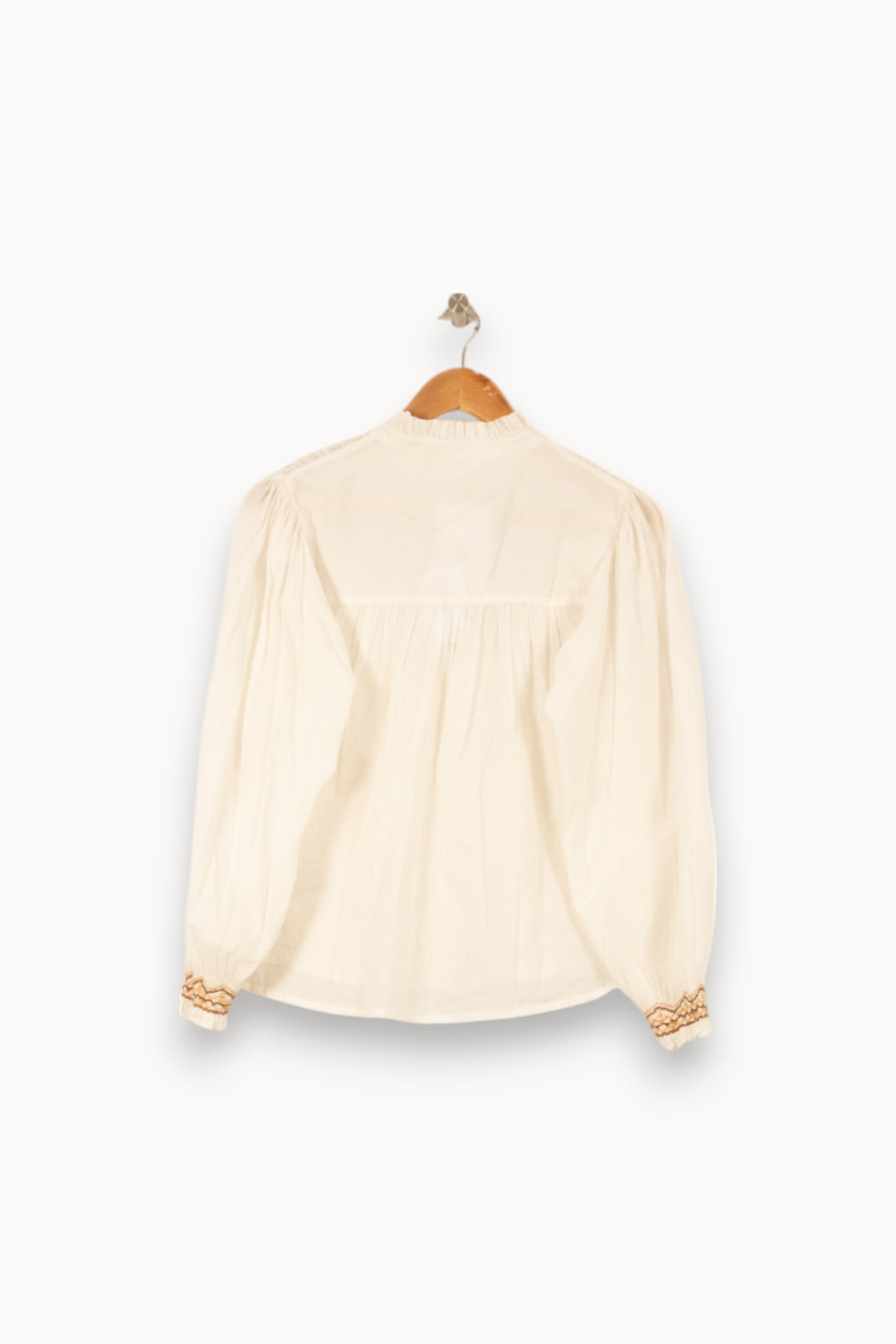 Blouse Blanche - Taille S/36 de la marque Louise Misha | PARAD59374 - Vendu par Paradigme - Image 4