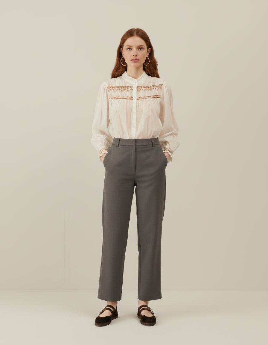 Blouse Blanche - Taille S/36