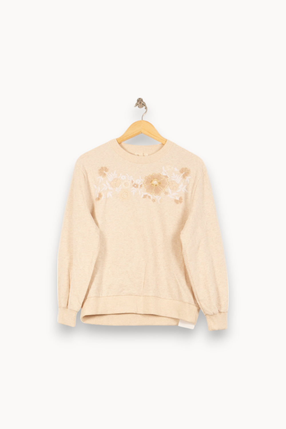 Sweat-shirt Beige - Taille S/36 de la marque Louise Misha | PARAD59376 - Vendu par Paradigme - Image 2