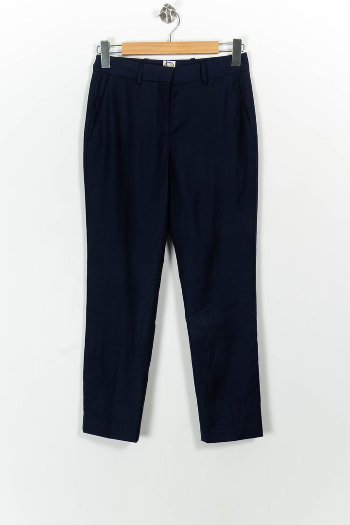 Pantalon Costume Bleu - Taille S/36 de la marque Ines de la Fressange Paris | PARAD5938 - Vendu par Paradigme - Image 2