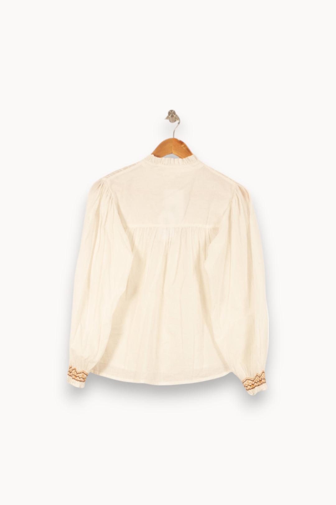 Blouse Blanche - Taille S/36 de la marque Louise Misha | PARAD59383 - Vendu par Paradigme - Image 4