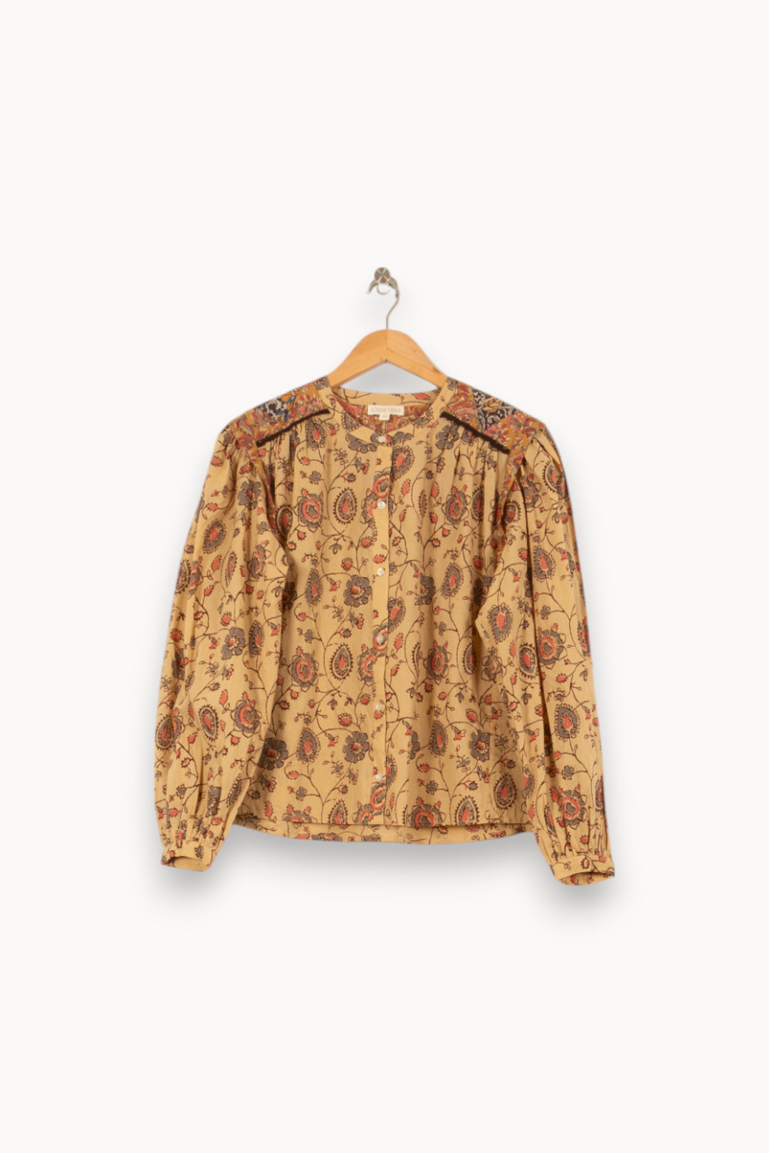 Blouse Jaune et Rouge - Taille S/36 de la marque Louise Misha | PARAD59401 - Vendu par Paradigme - Image 2