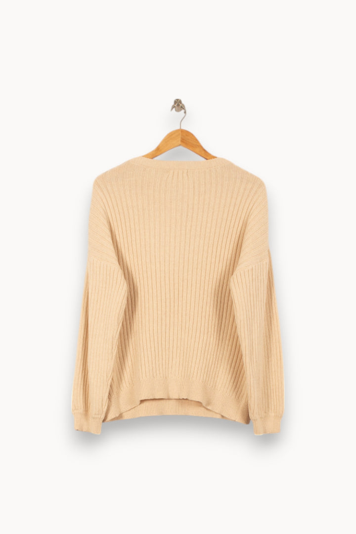Cardigan Beige - Taille S/36 de la marque Louise Misha | PARAD59409 - Vendu par Paradigme - Image 4