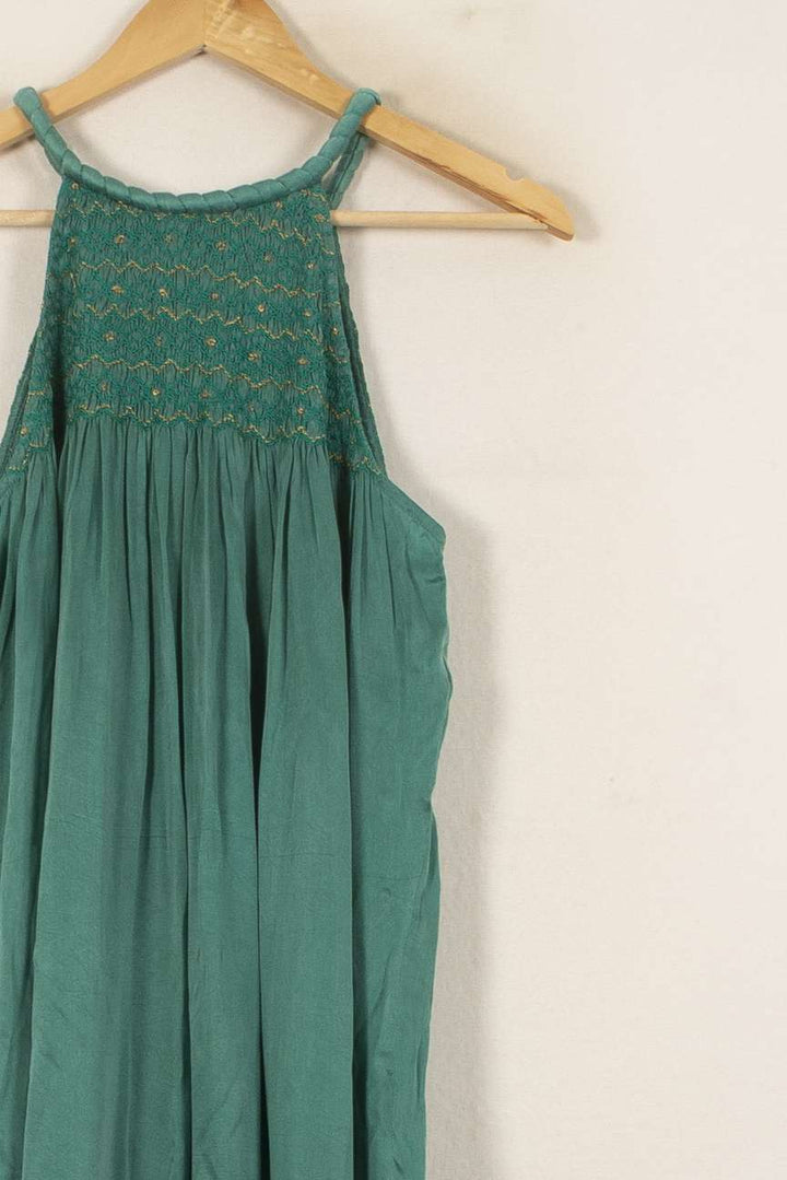 Robe Longue Verte - Taille XS/34 de la marque Louise Misha | PARAD59412 - Vendu par Paradigme - Image 2