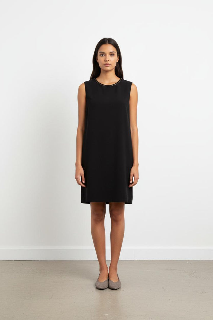 Robe Sans Manches Noire - Taille S/36
