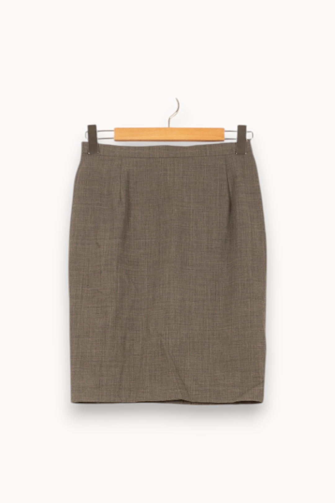 Jupe Crayon Grise - Taille L/40 de la marque Max Mara | PARAD59431 - Vendu par Paradigme - Image 2