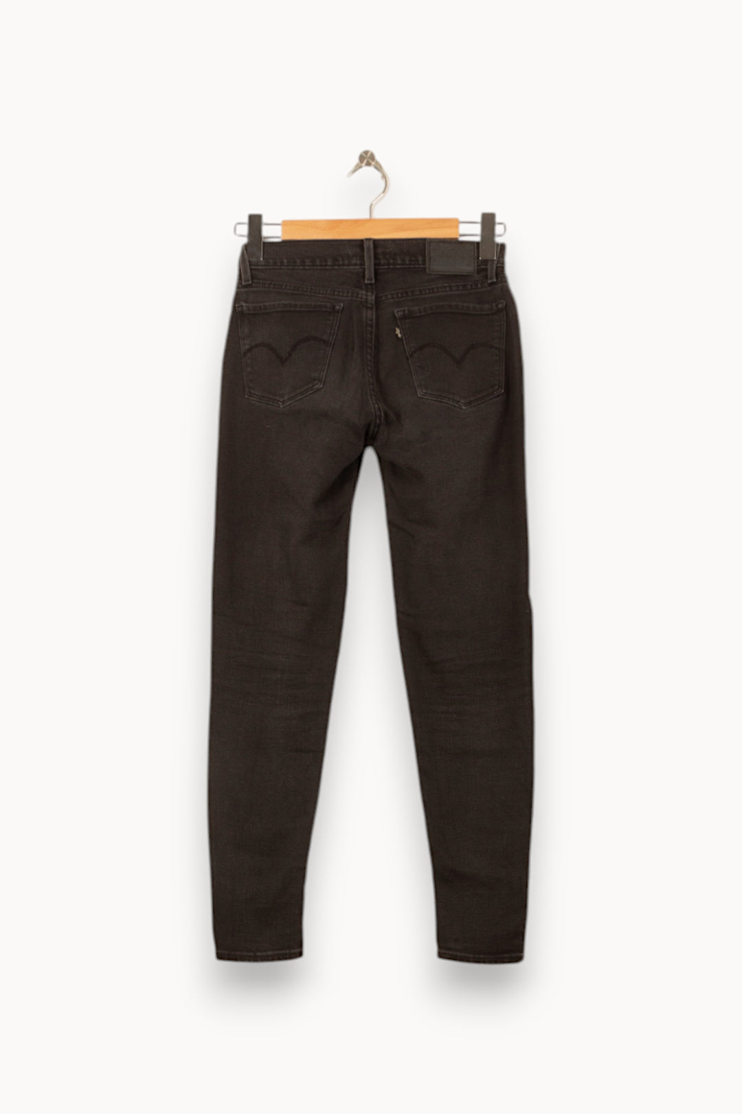 Jean Skinny Gris - Taille S/36 de la marque Levi's | PARAD59440 - Vendu par Paradigme - Image 4
