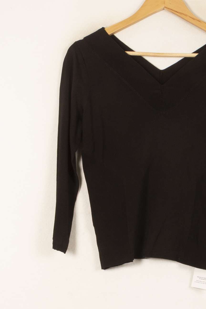 Pull Noir - Taille L/40 de la marque Gerard Darel | PARAD59444 - Vendu par Paradigme - Image 3