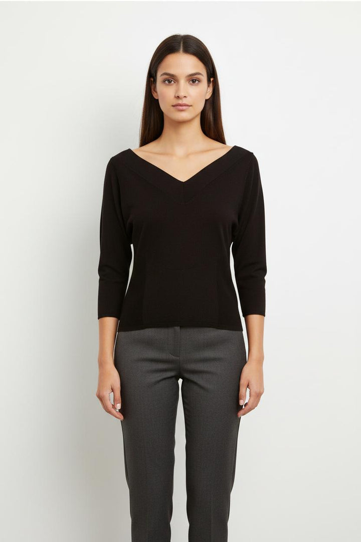 Pull Noir - Taille L/40