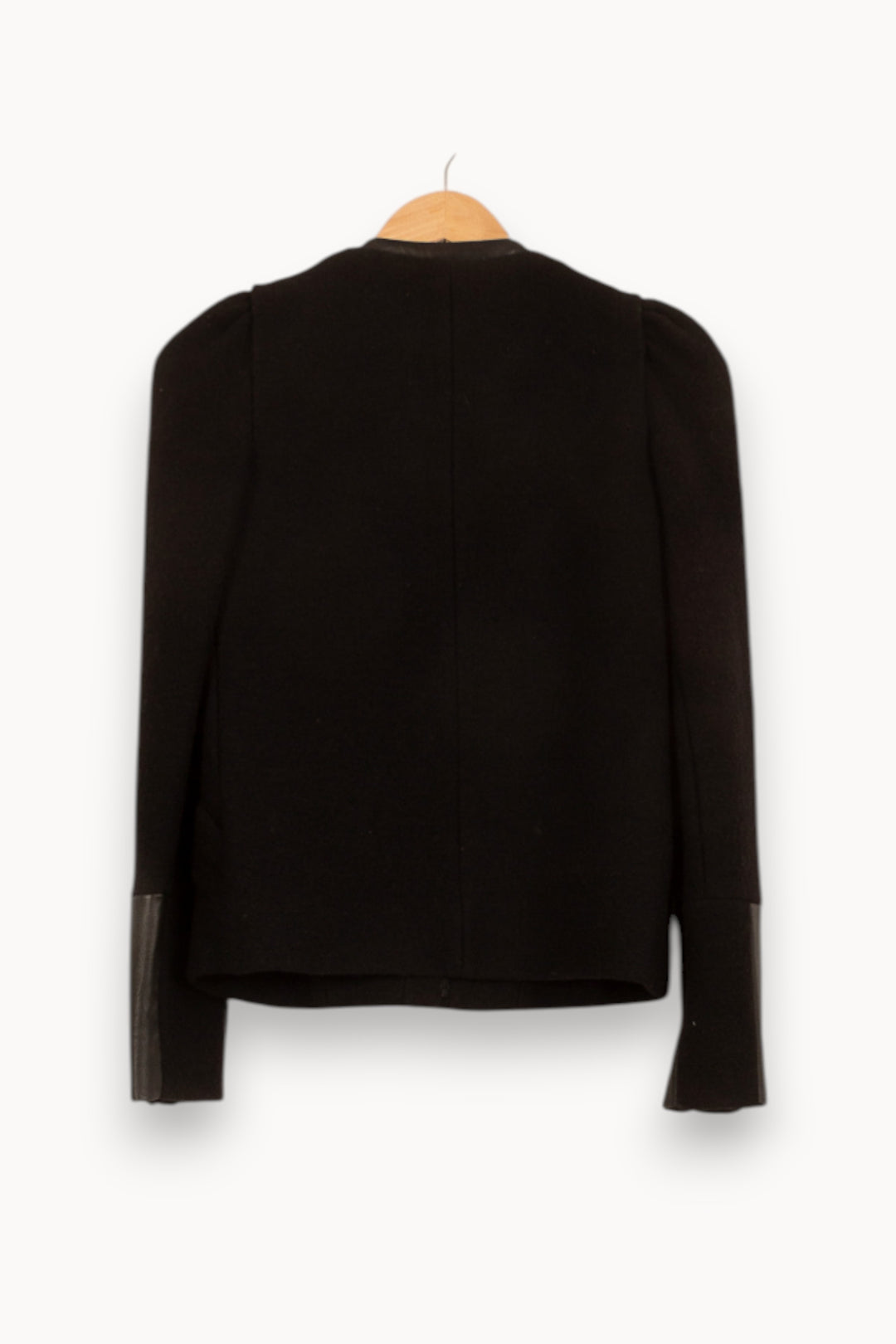 Veste Noire - Taille S/36 de la marque Maje | PARAD59448 - Vendu par Paradigme - Image 4