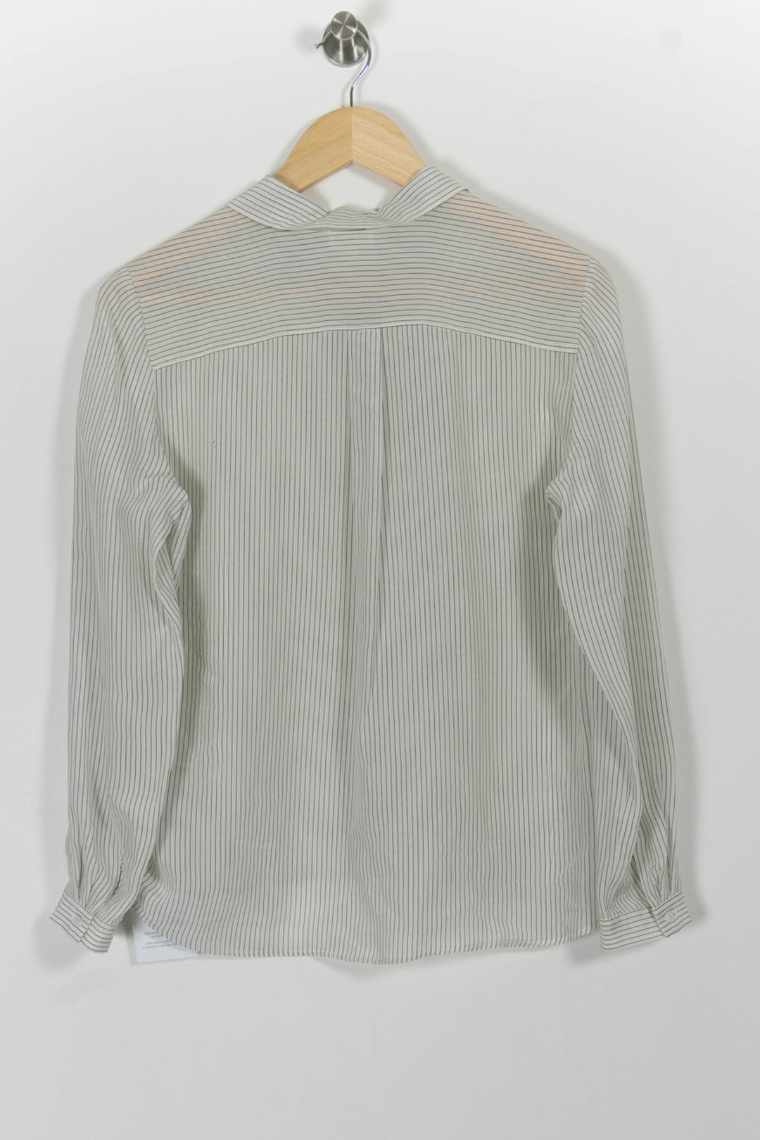 Chemise Blanche à Rayures - Taille M/38 de la marque Pablo | PARAD59454 - Vendu par Paradigme - Image 4
