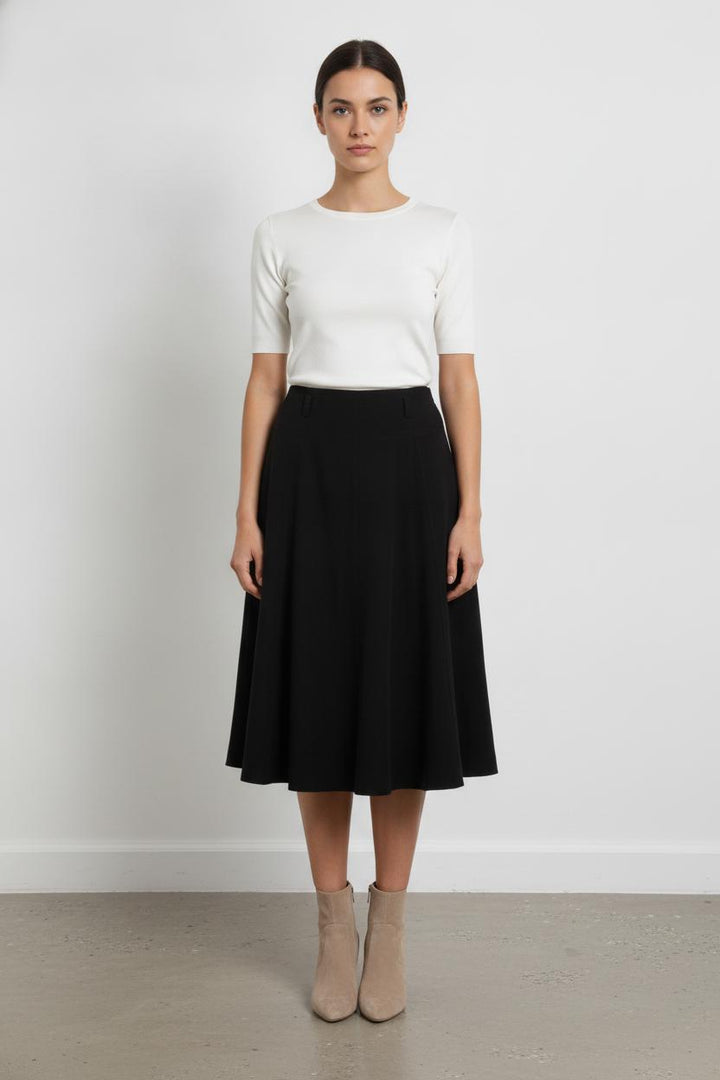 Jupe Plissée Noire - Taille XXL/44 de la marque Caroll | PARAD59458 - Vendu par Paradigme - Image 1