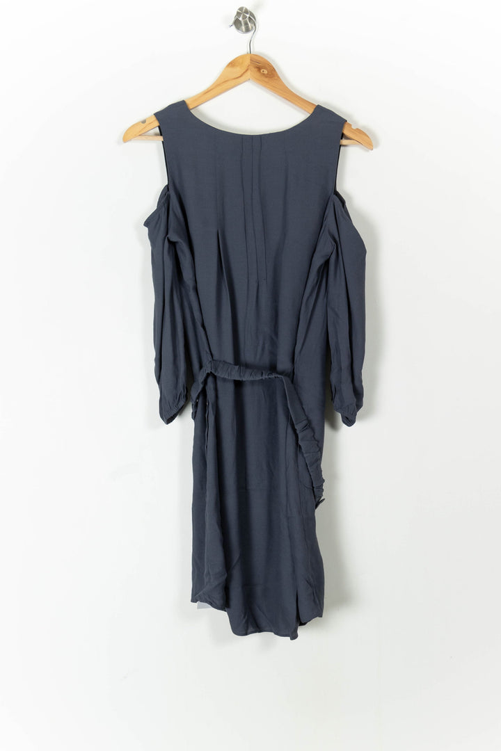 Robe Midi Bleue - Taille L/40 de la marque IKKS | PARAD59461 - Vendu par Paradigme - Image 4