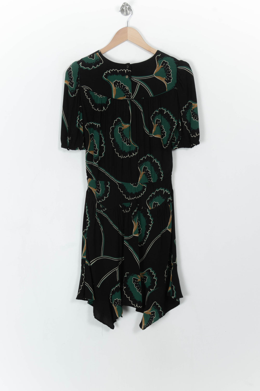 Robe Courte Noire et Verte - Taille XS/34 de la marque ba&sh | PARAD59465 - Vendu par Paradigme - Image 4