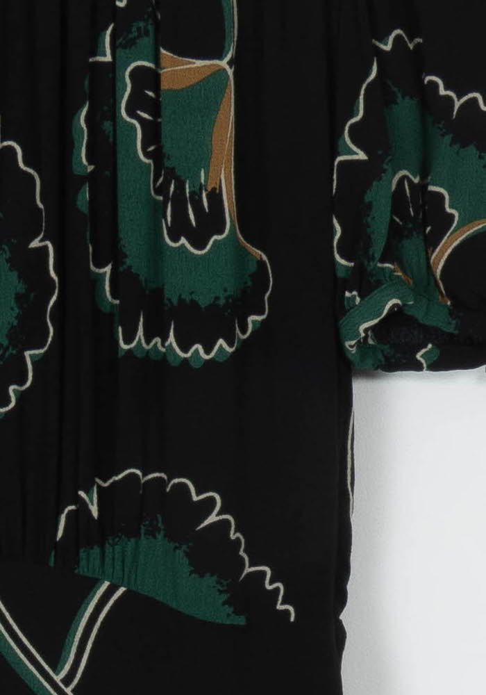 Robe Courte Noire et Verte - Taille XS/34 de la marque ba&sh | PARAD59465 - Vendu par Paradigme - Image 3