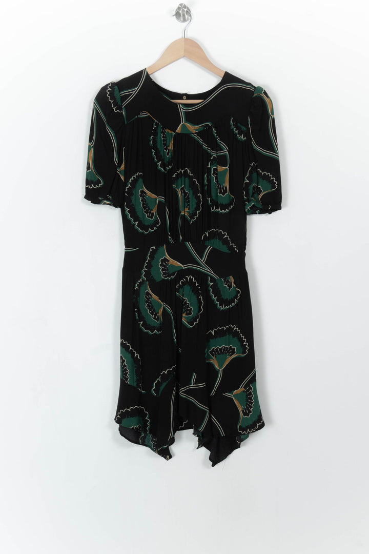 Robe Courte Noire et Verte - Taille XS/34 de la marque ba&sh | PARAD59465 - Vendu par Paradigme - Image 2