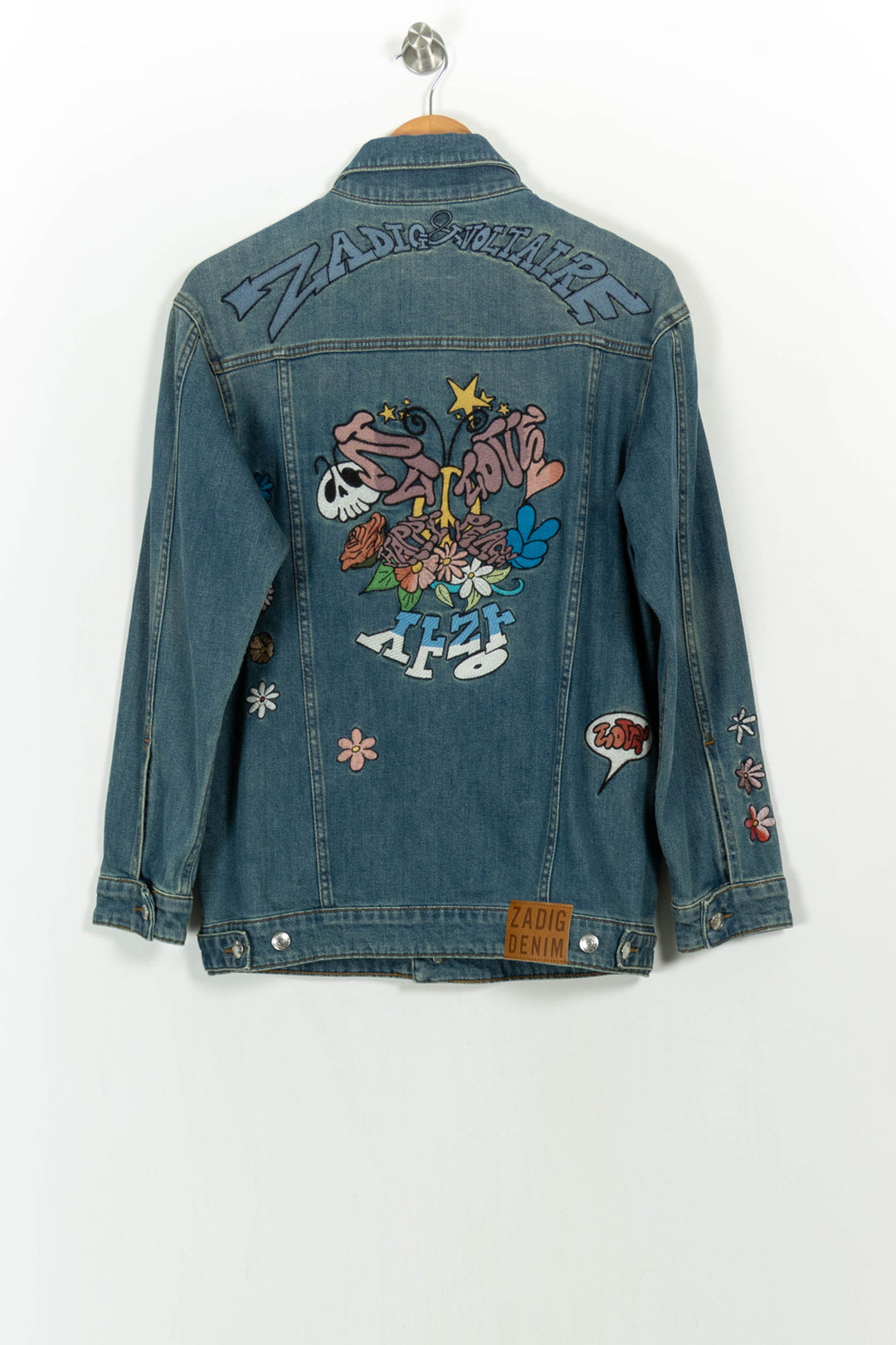 Veste en Jean Bleue - Taille XS/34 de la marque Zadig&Voltaire | PARAD59475 - Vendu par Paradigme - Image 4