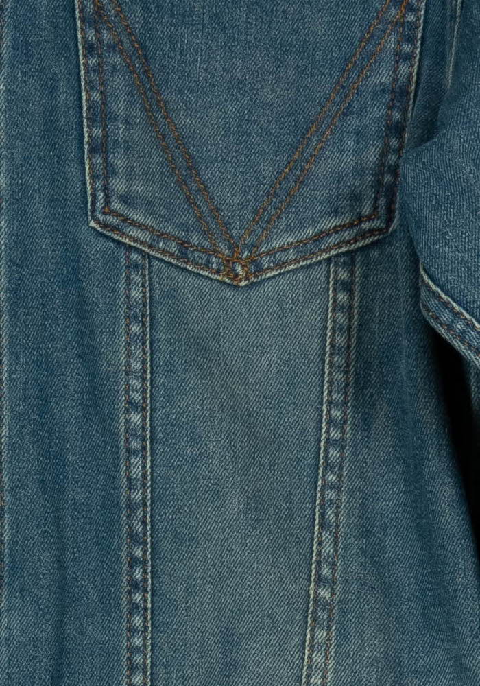 Veste en Jean Bleue - Taille XS/34 de la marque Zadig&Voltaire | PARAD59475 - Vendu par Paradigme - Image 3
