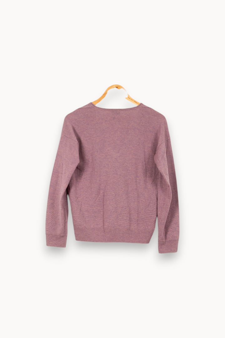 Pull Violet - Taille S/36 de la marque Ekyog | PARAD59478 - Vendu par Paradigme - Image 4