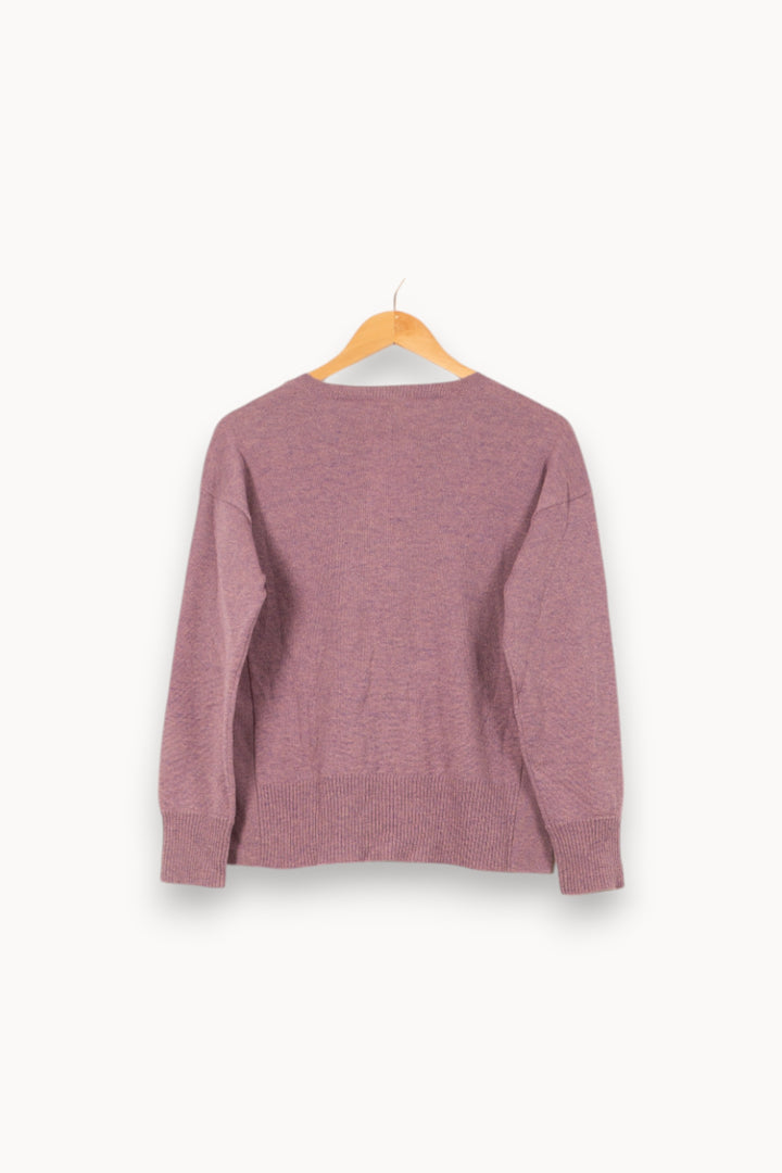 Pull Violet - Taille S/36 de la marque Ekyog | PARAD59482 - Vendu par Paradigme - Image 4