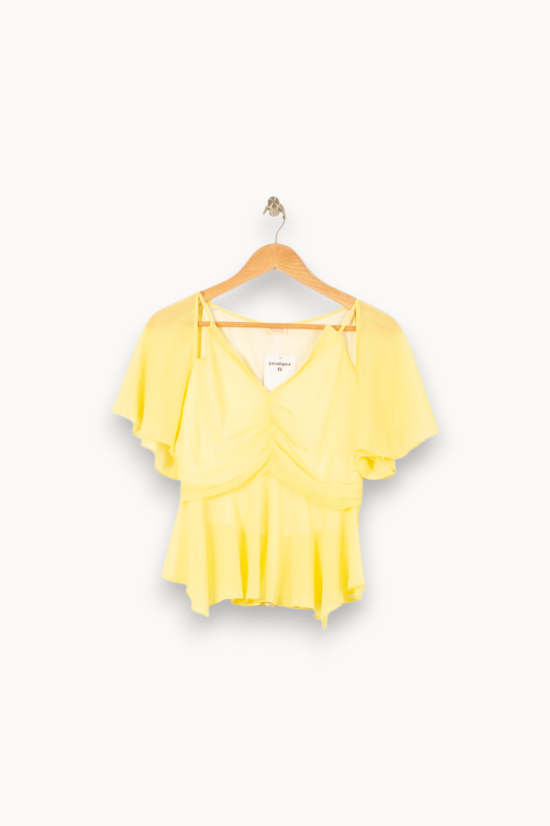 Blouse Jaune - Taille S/36 de la marque Ekyog | PARAD59489 - Vendu par Paradigme - Image 2