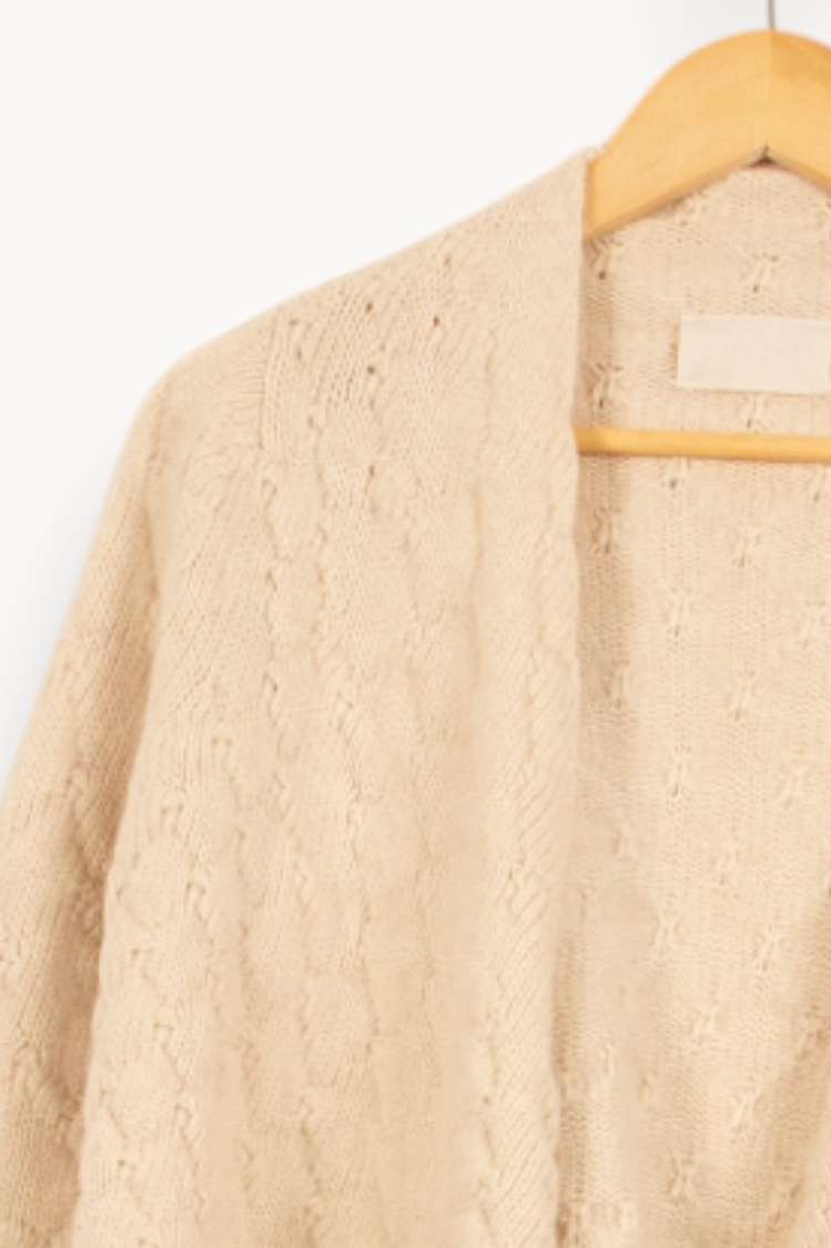 Cardigan Beige - Taille S/36 de la marque Zadig&Voltaire | PARAD59505 - Vendu par Paradigme - Image 3