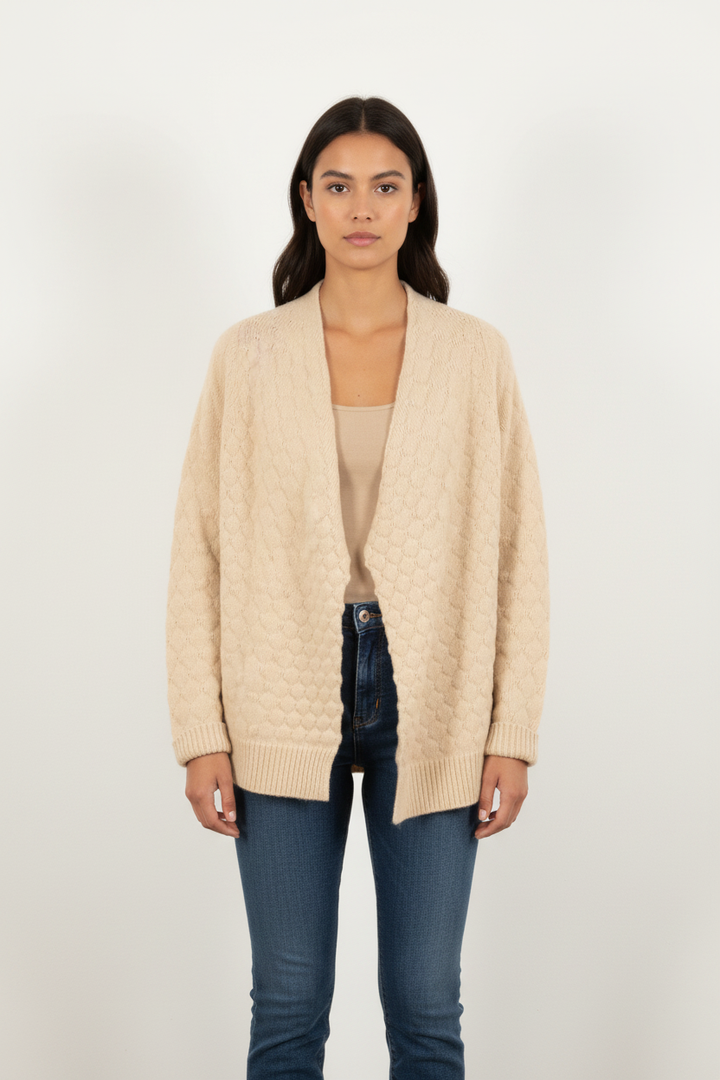 Cardigan Beige - Taille S/36