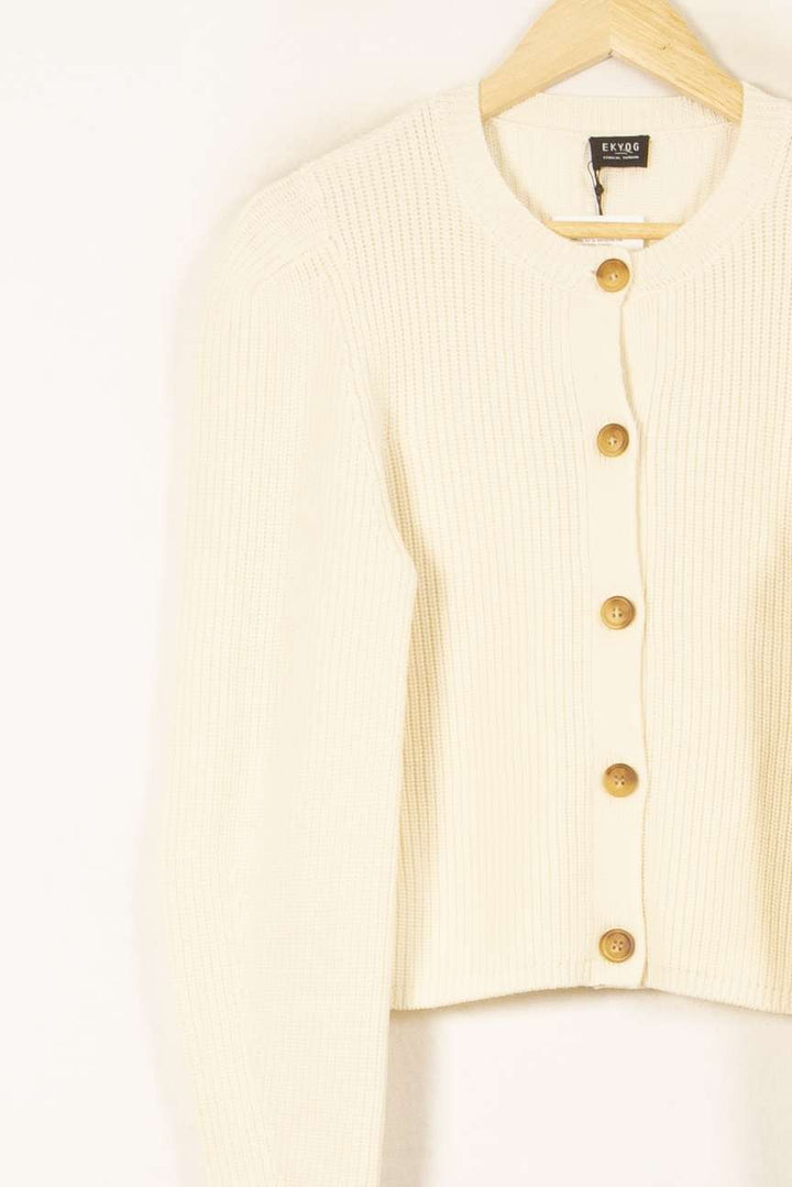 Gilet Beige - Taille S/36 de la marque Ekyog | PARAD59511 - Vendu par Paradigme - Image 3