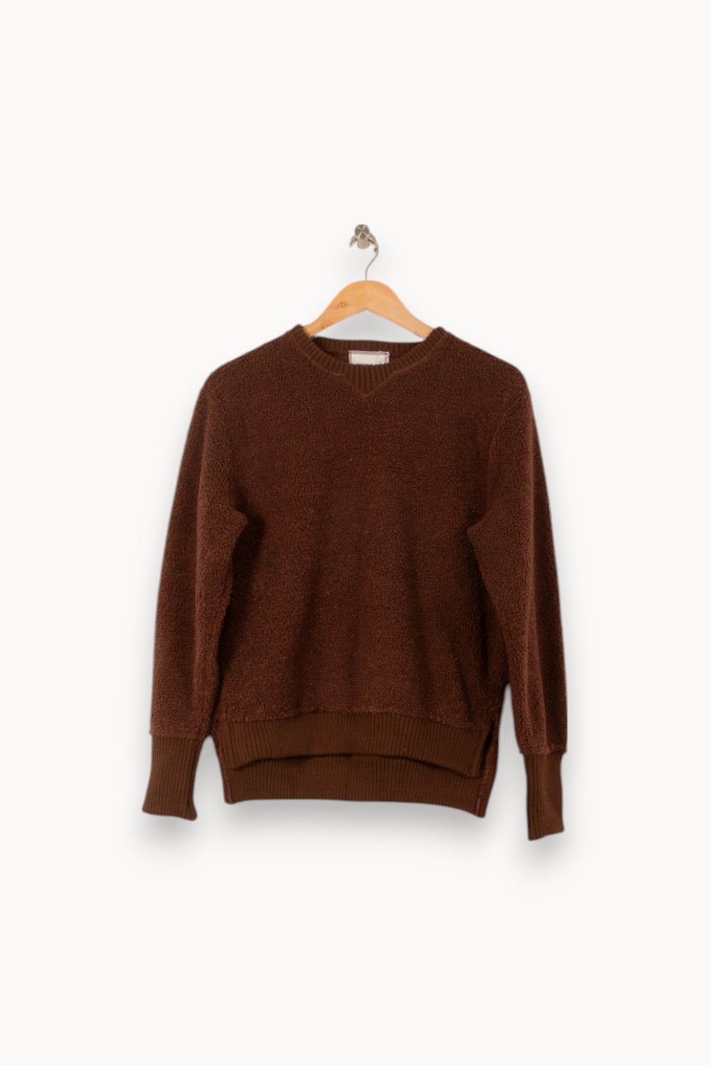 Pull Marron - Taille XS/34 de la marque Imprevu | PARAD59524 - Vendu par Paradigme - Image 2