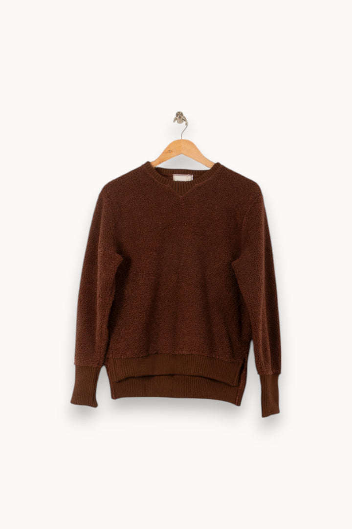 Pull Marron - Taille XS/34 de la marque Imprevu | PARAD59524 - Vendu par Paradigme - Image 2