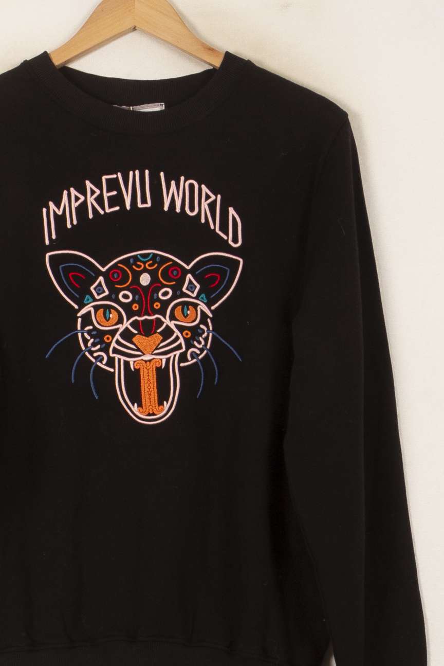 Sweat Noir - Taille S/36 de la marque Imprevu | PARAD59525 - Vendu par Paradigme - Image 3