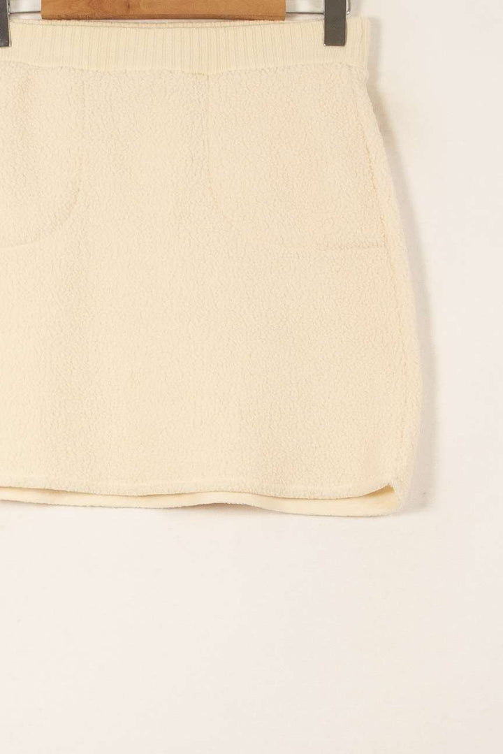 Jupe Courte Beige - Taille XS/34 de la marque Imprevu | PARAD59526 - Vendu par Paradigme - Image 3