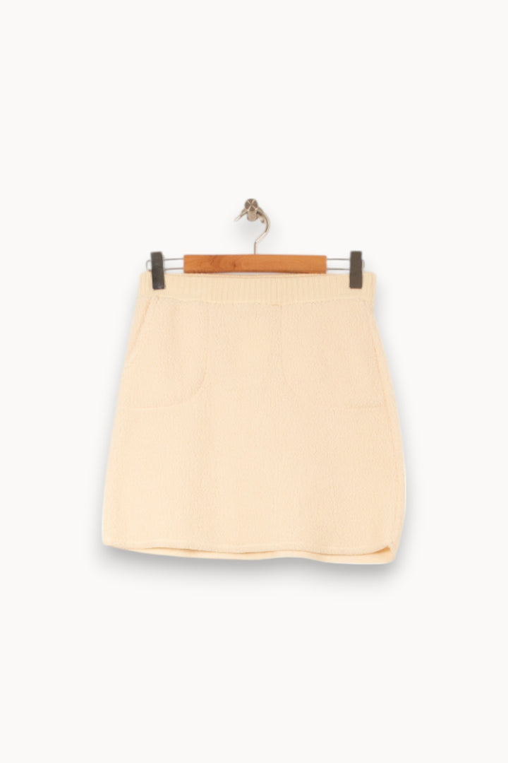 Jupe Courte Beige - Taille XS/34 de la marque Imprevu | PARAD59526 - Vendu par Paradigme - Image 2