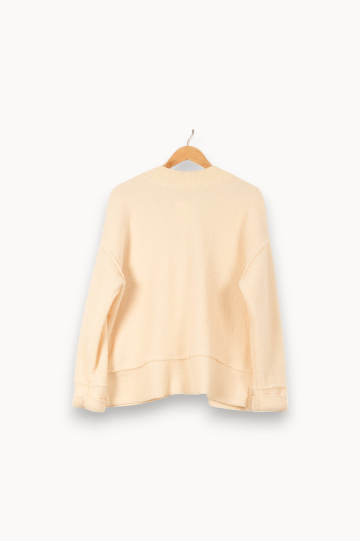 Cardigan Beige - Taille XS/34 de la marque Imprevu | PARAD59527 - Vendu par Paradigme - Image 4