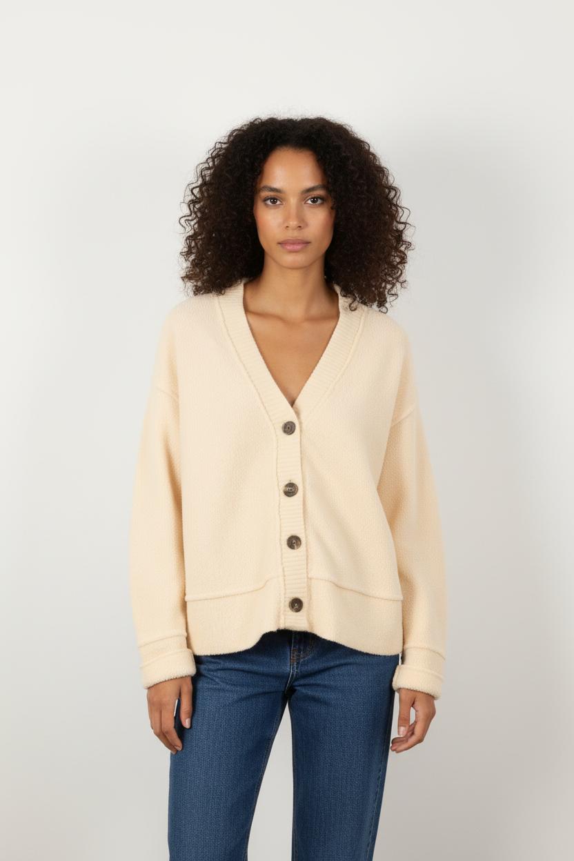 Cardigan Beige - Taille XS/34