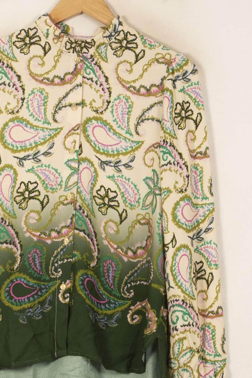Chemise Beige et Verte - Taille S/36 de la marque Imprevu | PARAD59531 - Vendu par Paradigme - Image 3