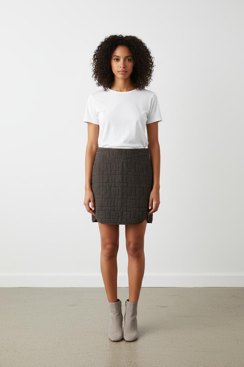 Jupe Courte Grise - Taille S/36