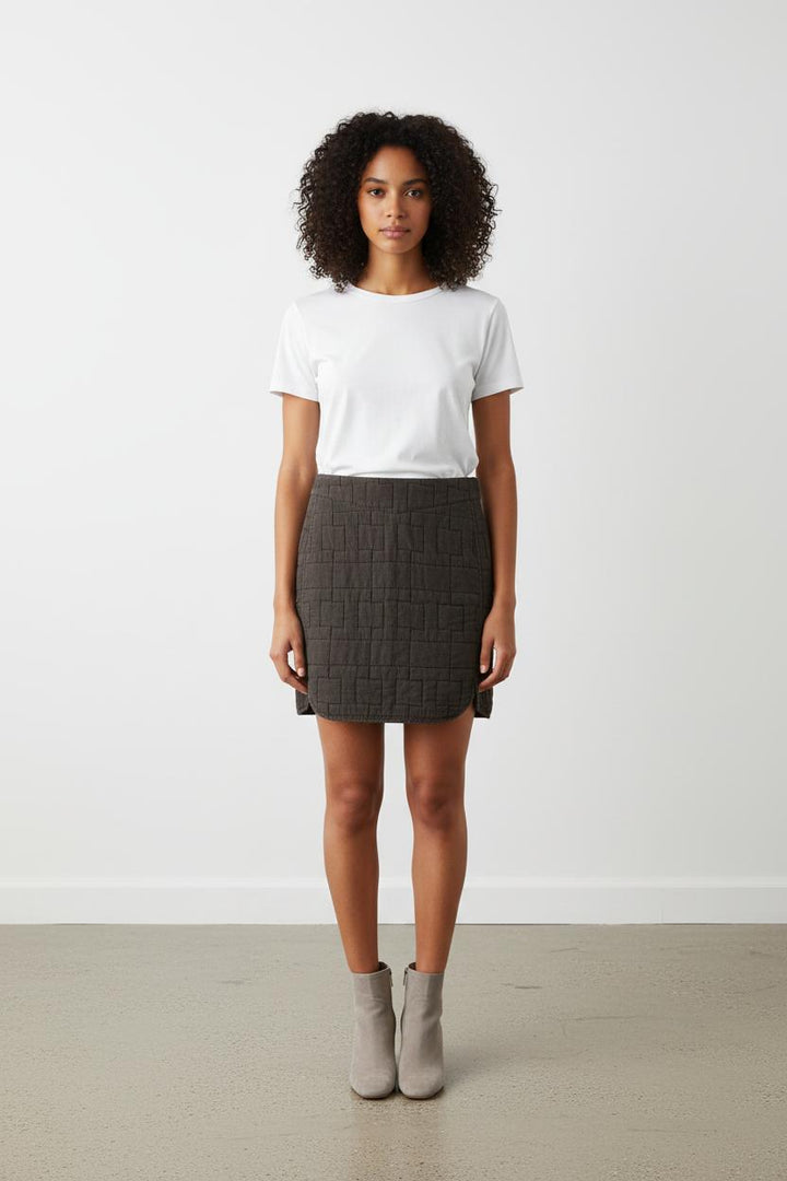 Jupe Courte Grise - Taille S/36