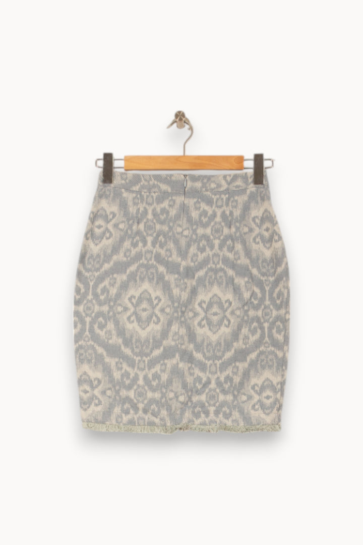 Jupe Portefeuille Bleue - Taille S/36 de la marque Imprevu | PARAD59542 - Vendu par Paradigme - Image 4