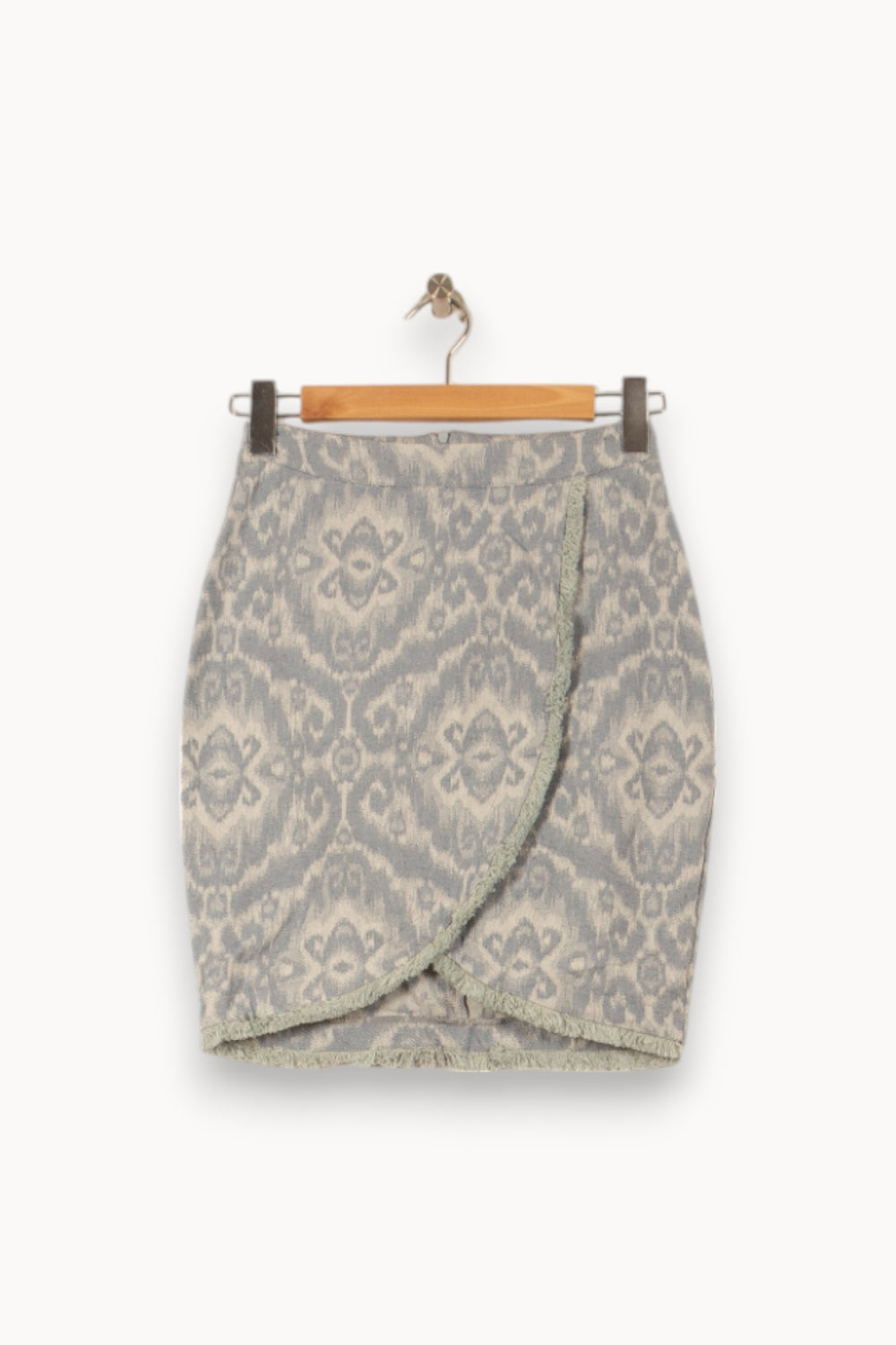 Jupe Portefeuille Bleue - Taille XS/34 de la marque Imprevu | PARAD59543 - Vendu par Paradigme - Image 2