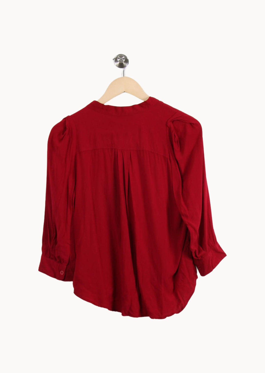 Blouse Rouge - Taille S/36 de la marque Zadig&Voltaire | PARAD59544 - Vendu par Paradigme - Image 4