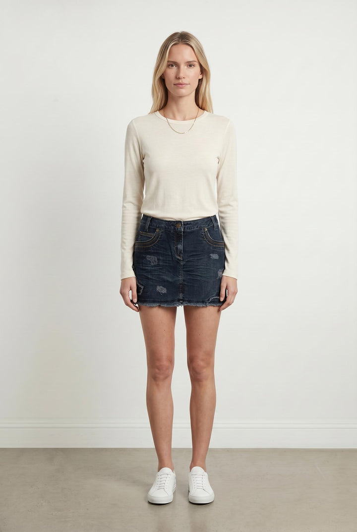 Jupe En Jean Bleue - Taille S/36 de la marque Zadig&Voltaire | PARAD59547 - Vendu par Paradigme - Image 1