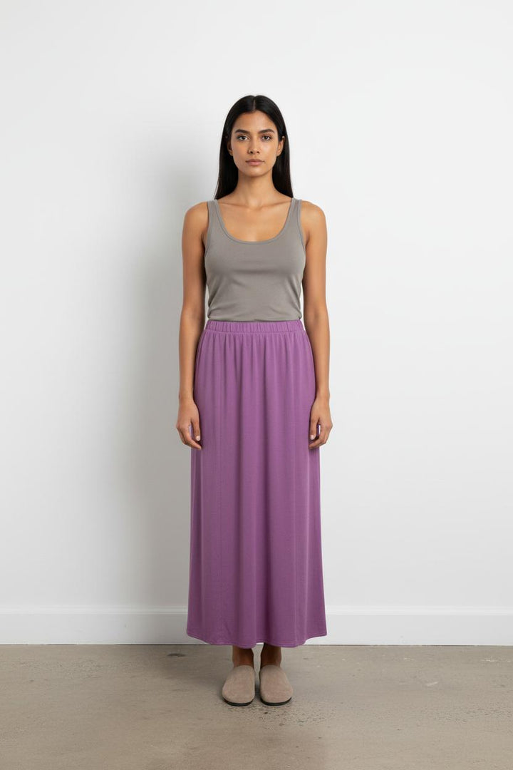 Jupe Longue Violette - Taille S/36