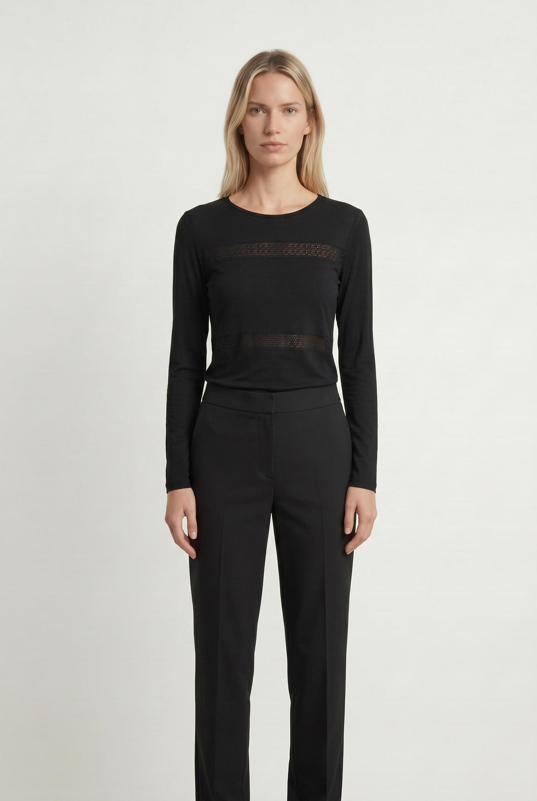 T-shirt Manches Longues Noir - Taille M/38 de la marque Pablo | PARAD59579 - Vendu par Paradigme - Image 1